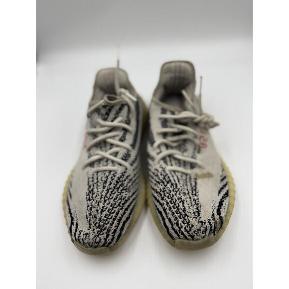 Size 9.5 - adidas Yeezy Boost 350 V2 Low Zebra NBS274 - Picture 1 of 6